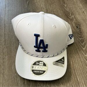 Los angeles white mens hat LA